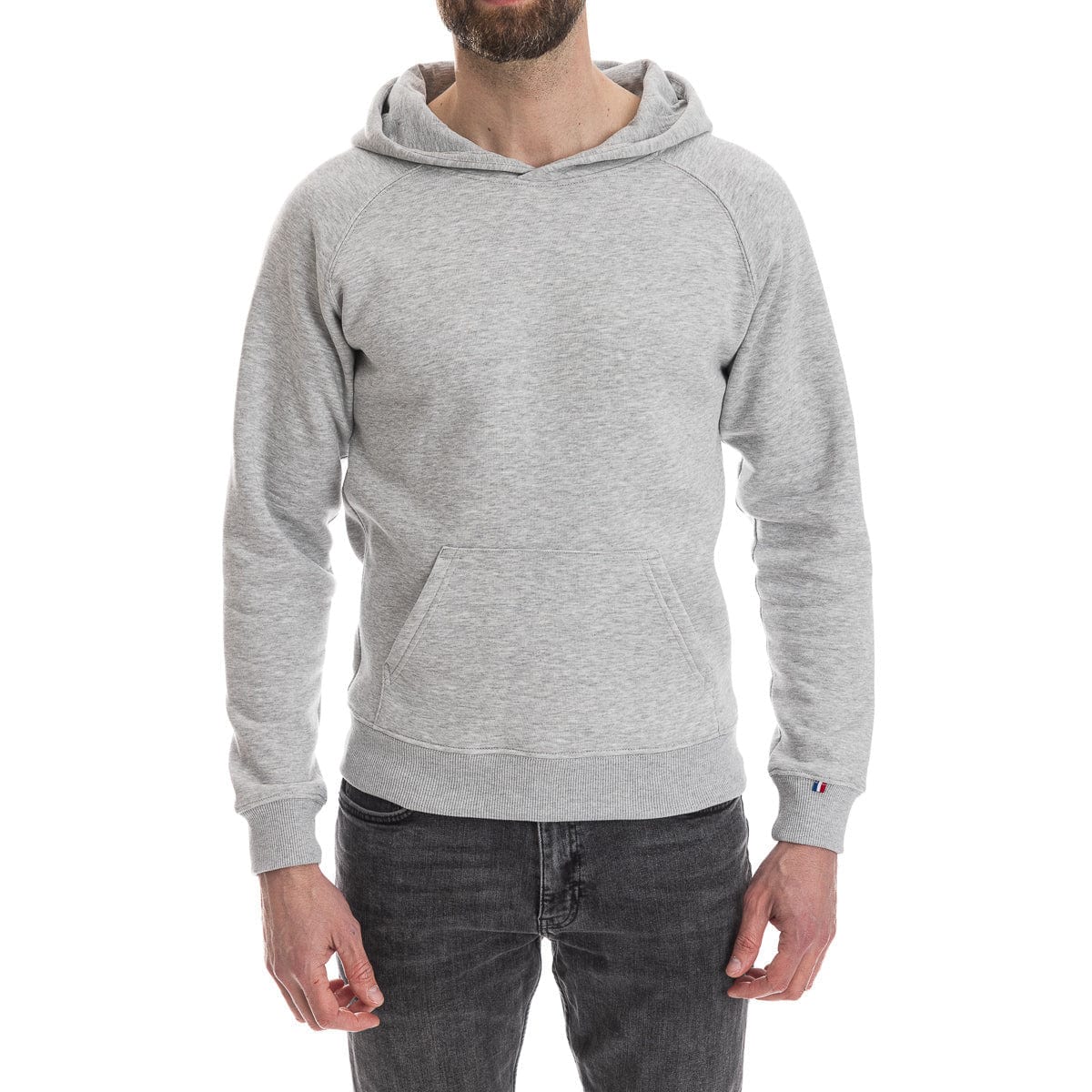 Sweat à capuche homme - Gris - Image 7