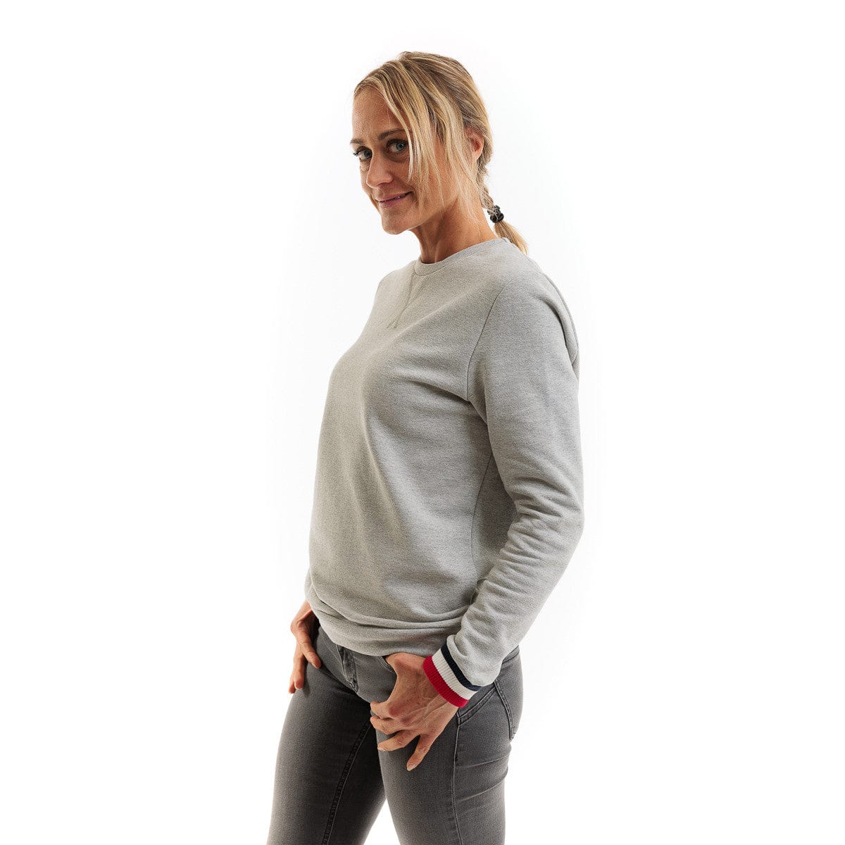 Sweat français femme gris - Image 4