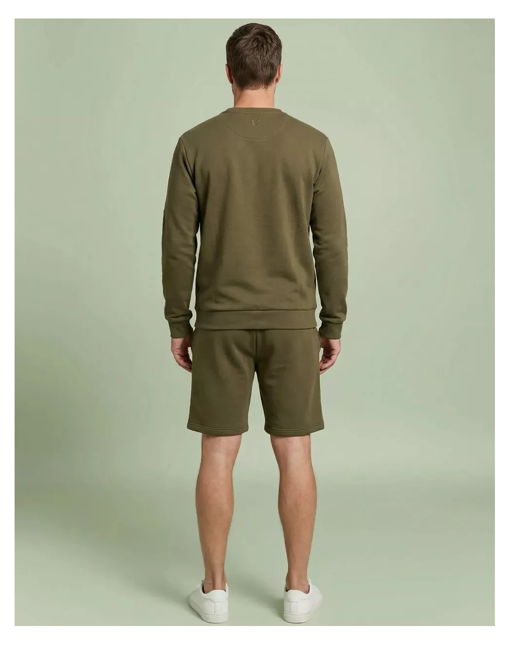Sweat Homme sans capuche - Vert - Image 2