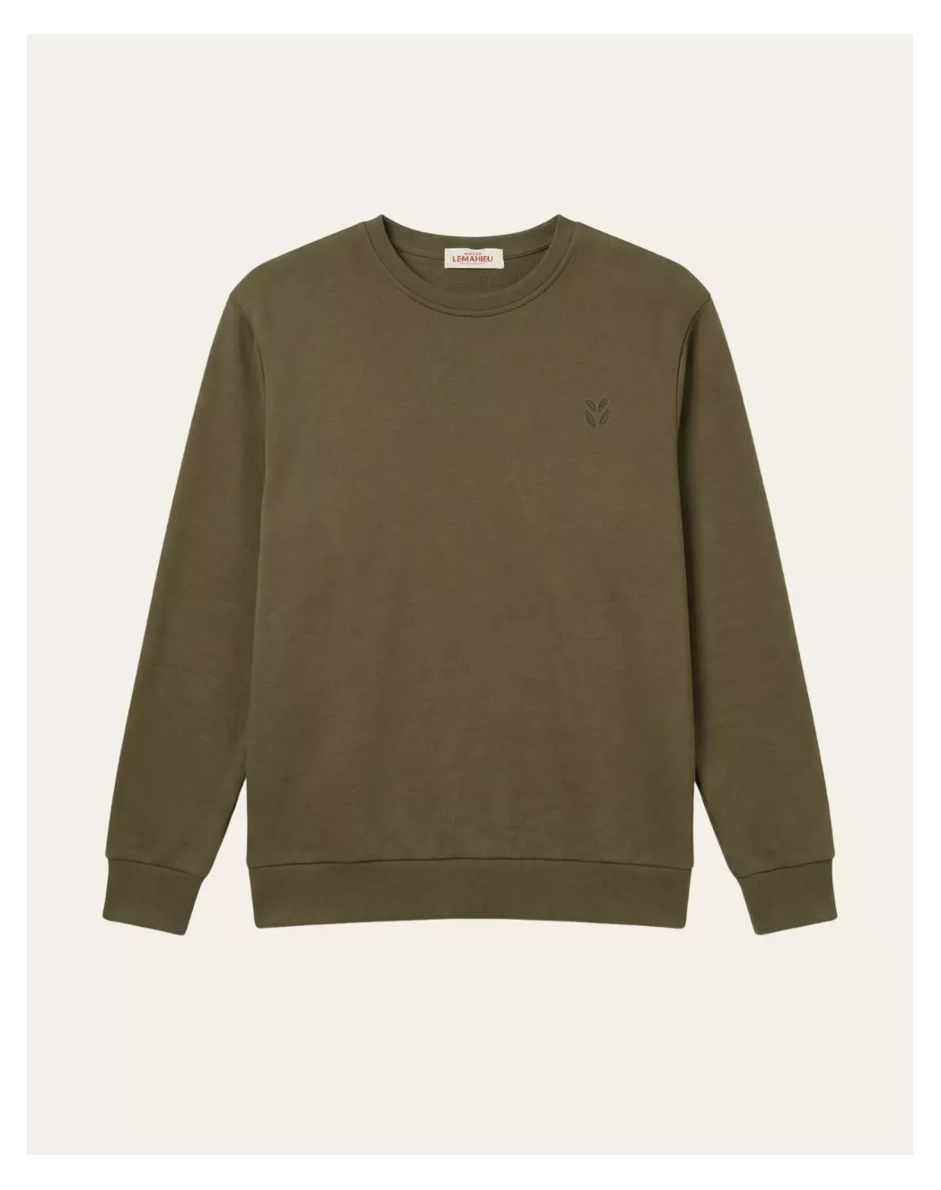 Sweat Homme sans capuche - Vert - Image 4