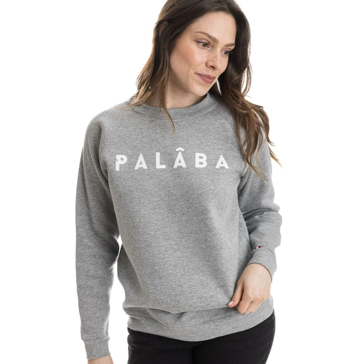 Sweat sans capuche gris - PALÂBA