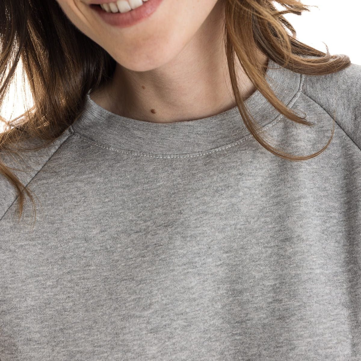 Sweat sans capuche gris - PALÂBA - Image 5