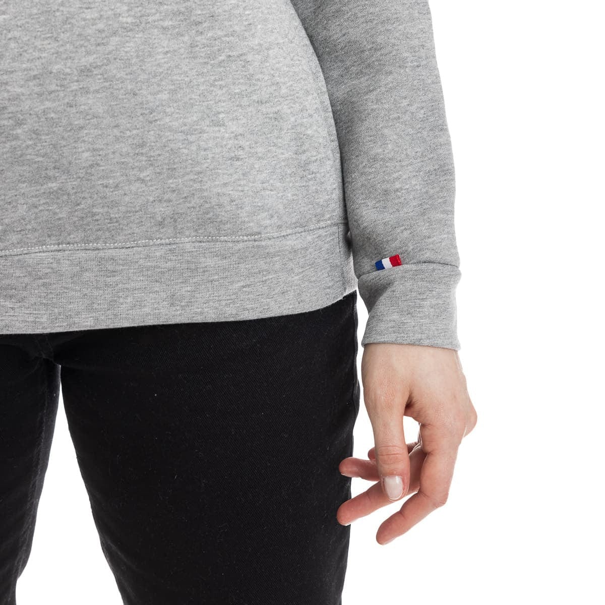 Sweat sans capuche gris - PALÂBA - Image 6