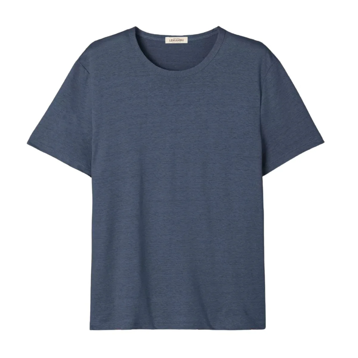 T-shirt en lin homme Marine - Image 2