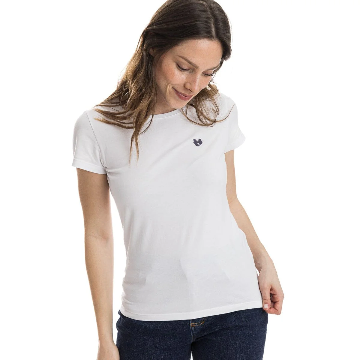 T-shirt Femme Blanc - Cœur