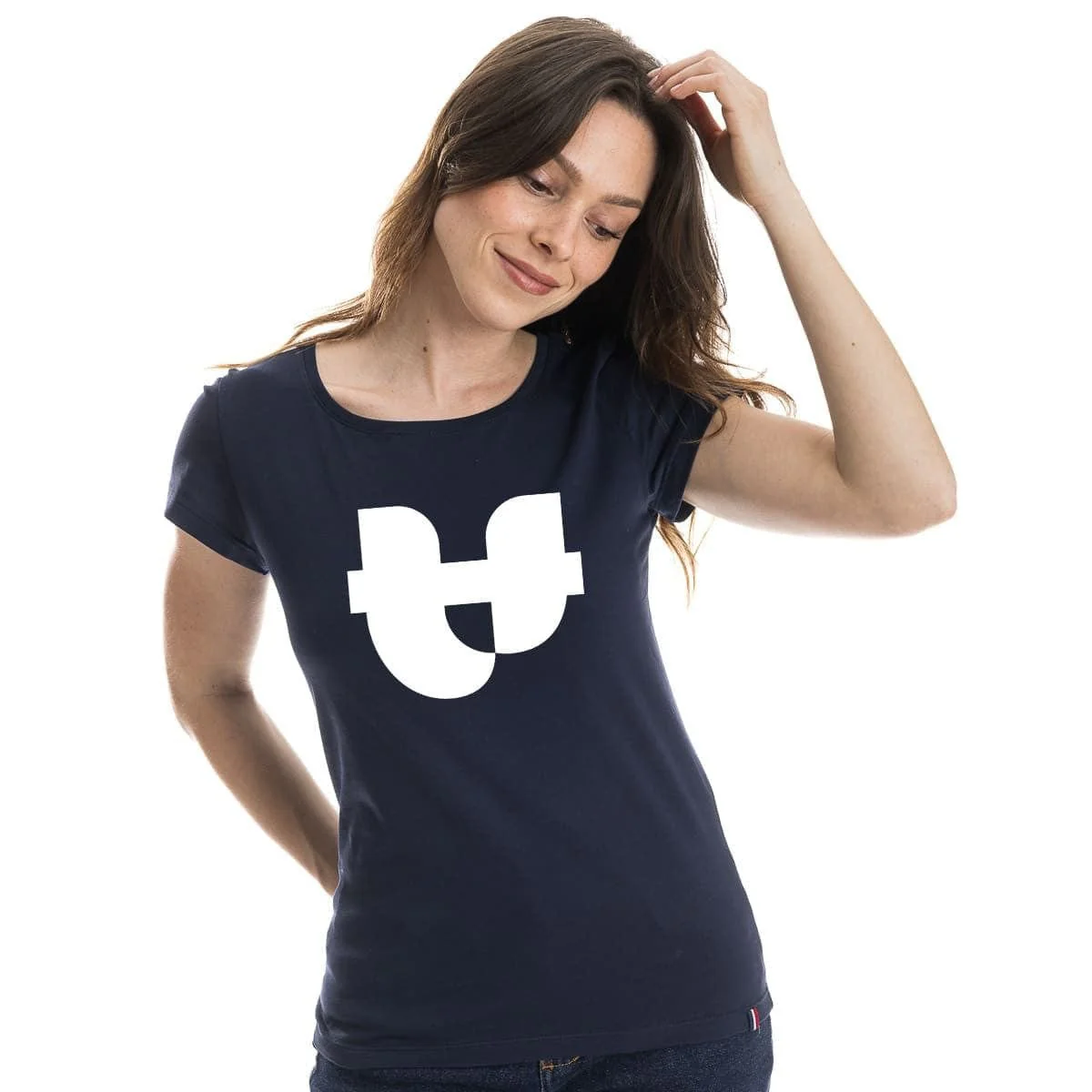 T-shirt Femme Bleu Marine - La Griffe