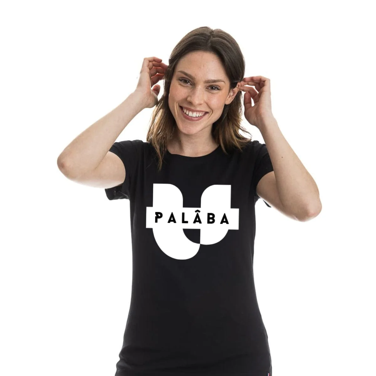 T-shirt Femme Noir  - La Signature - Image 3
