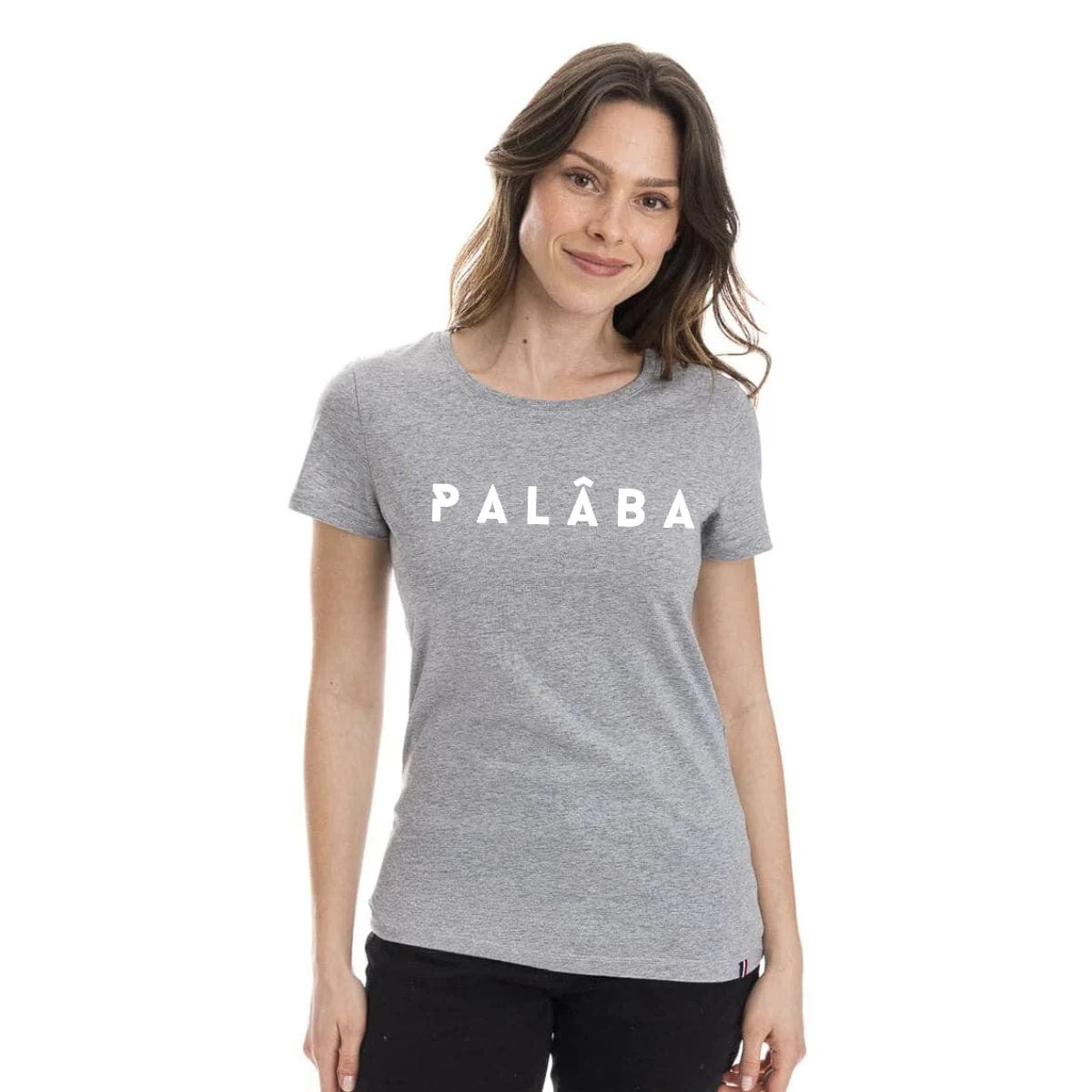 T-shirt Femme gris - PALÂBA - Image 3