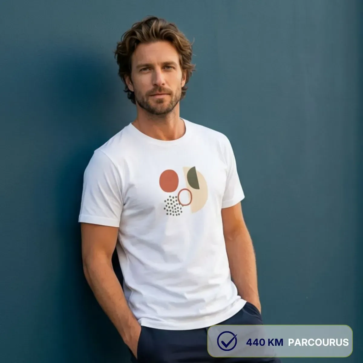 T-shirt Homme Blanc | TERRA