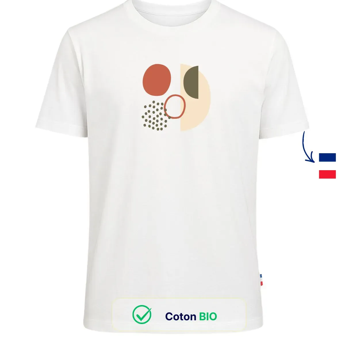 T-shirt Homme Blanc | TERRA - Image 2
