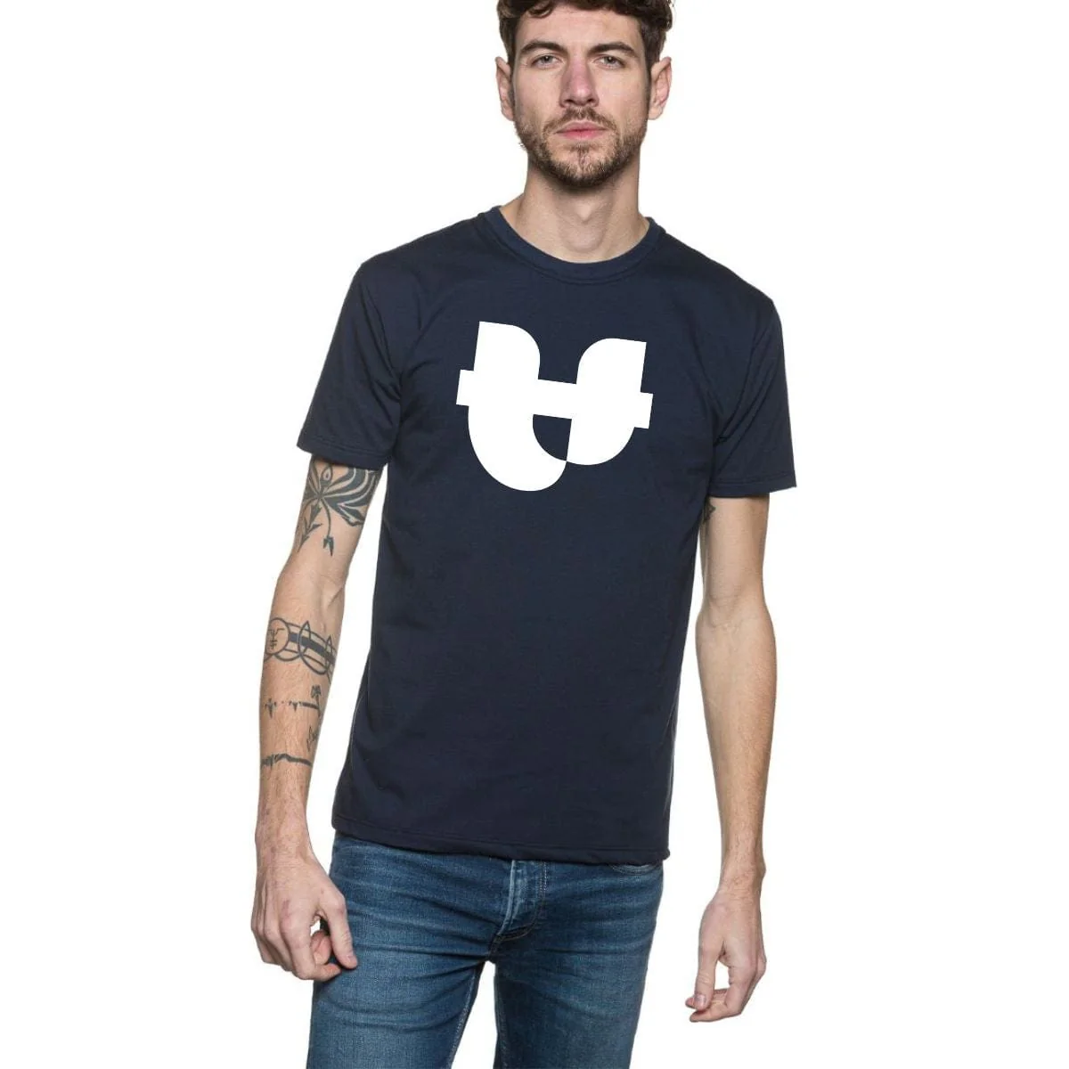 T-shirt Homme Bleu Marine - La Griffe