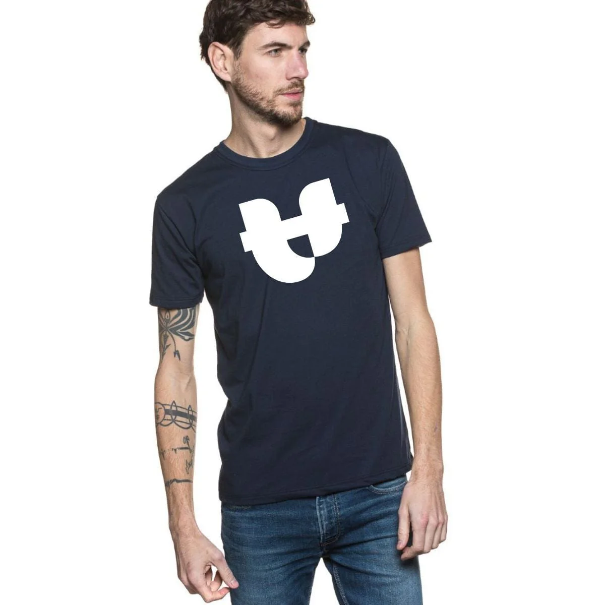 T-shirt Homme Bleu Marine - La Griffe - Image 2