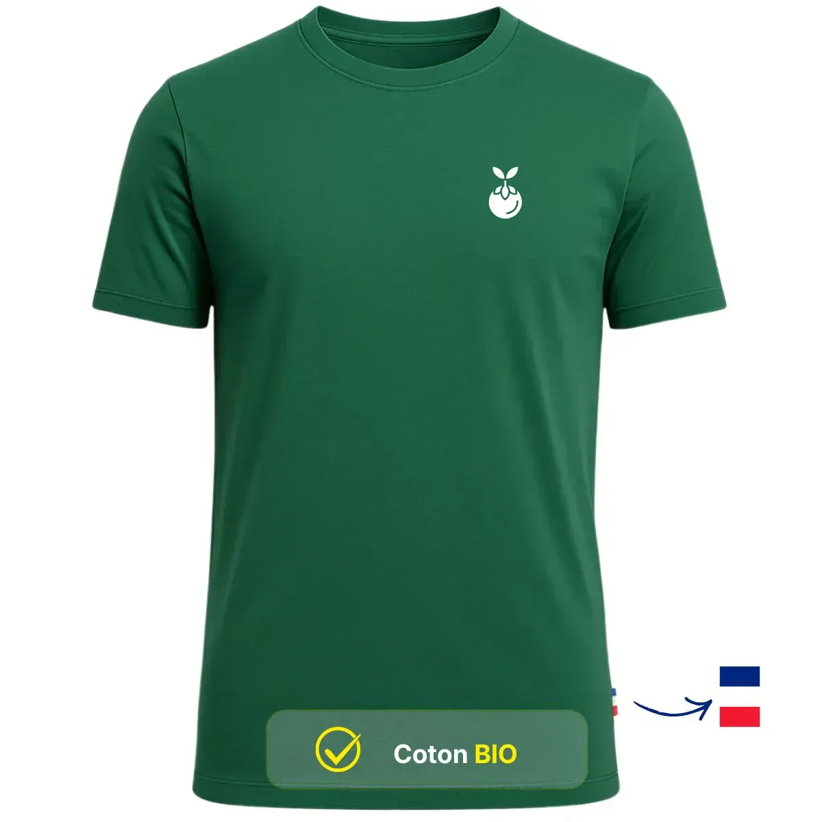 T-shirt Homme Vert | EVEIL - Image 2