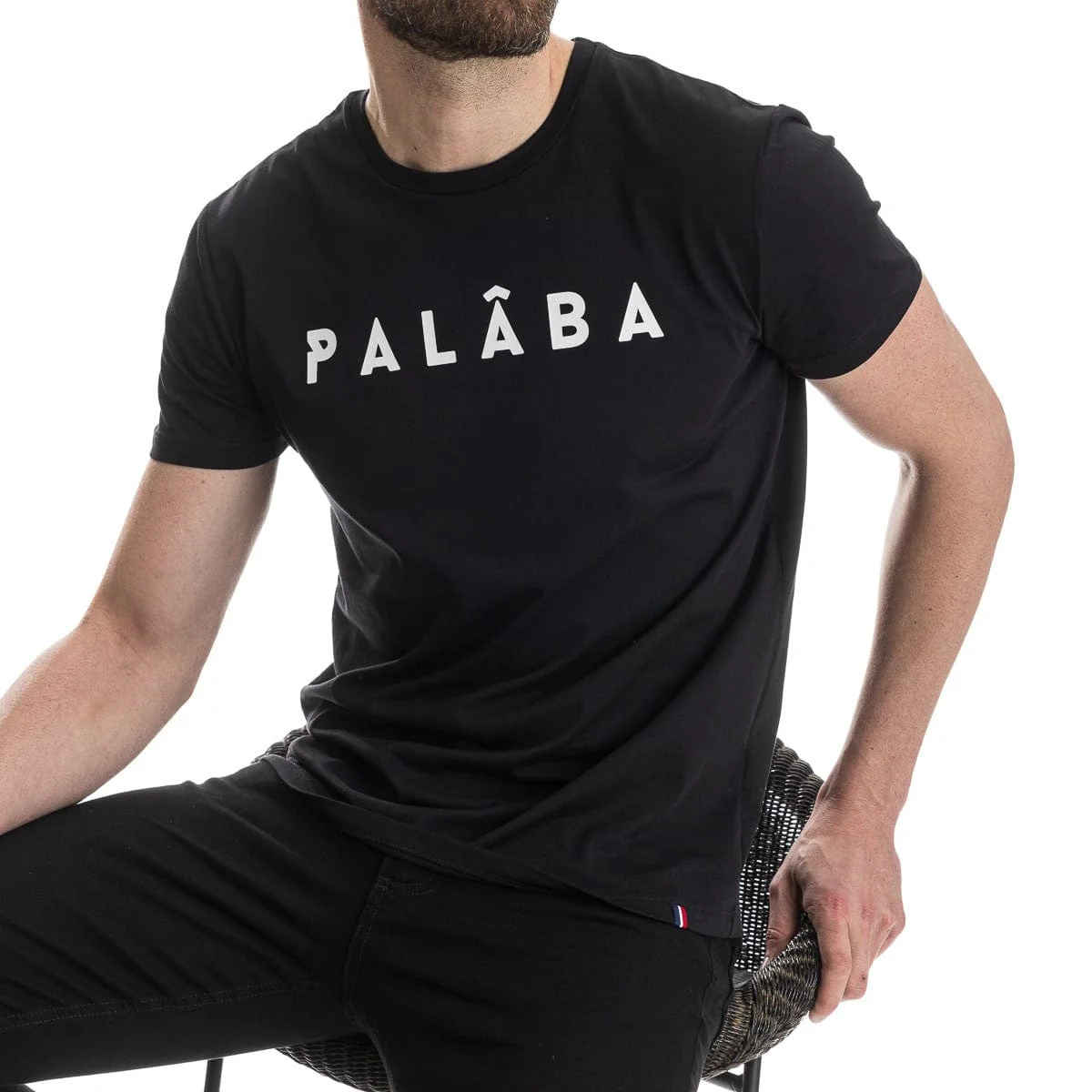 T-shirt Homme Noir - PALÂBA - Image 3