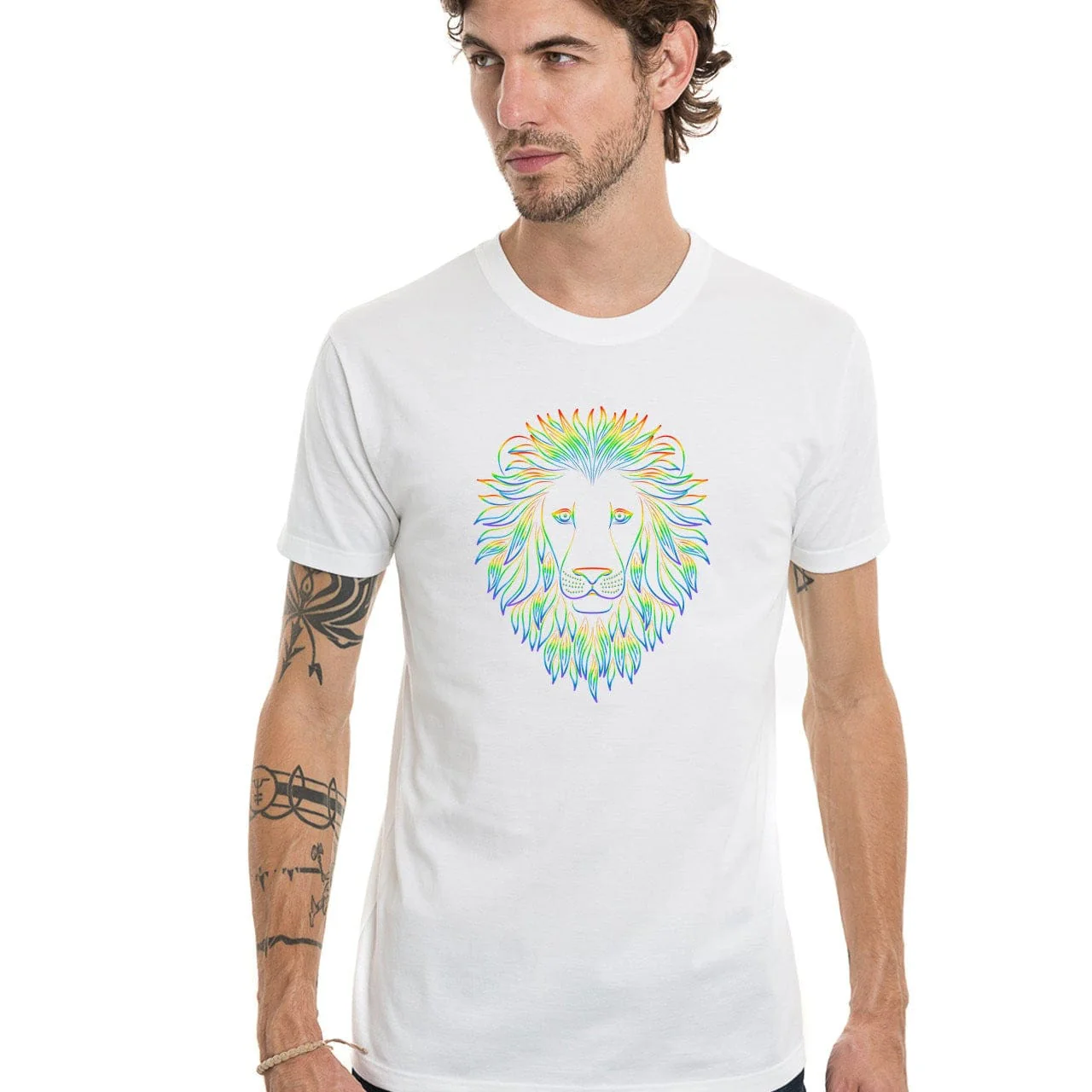 T-shirt Homme Bleu | Lion - Image 4