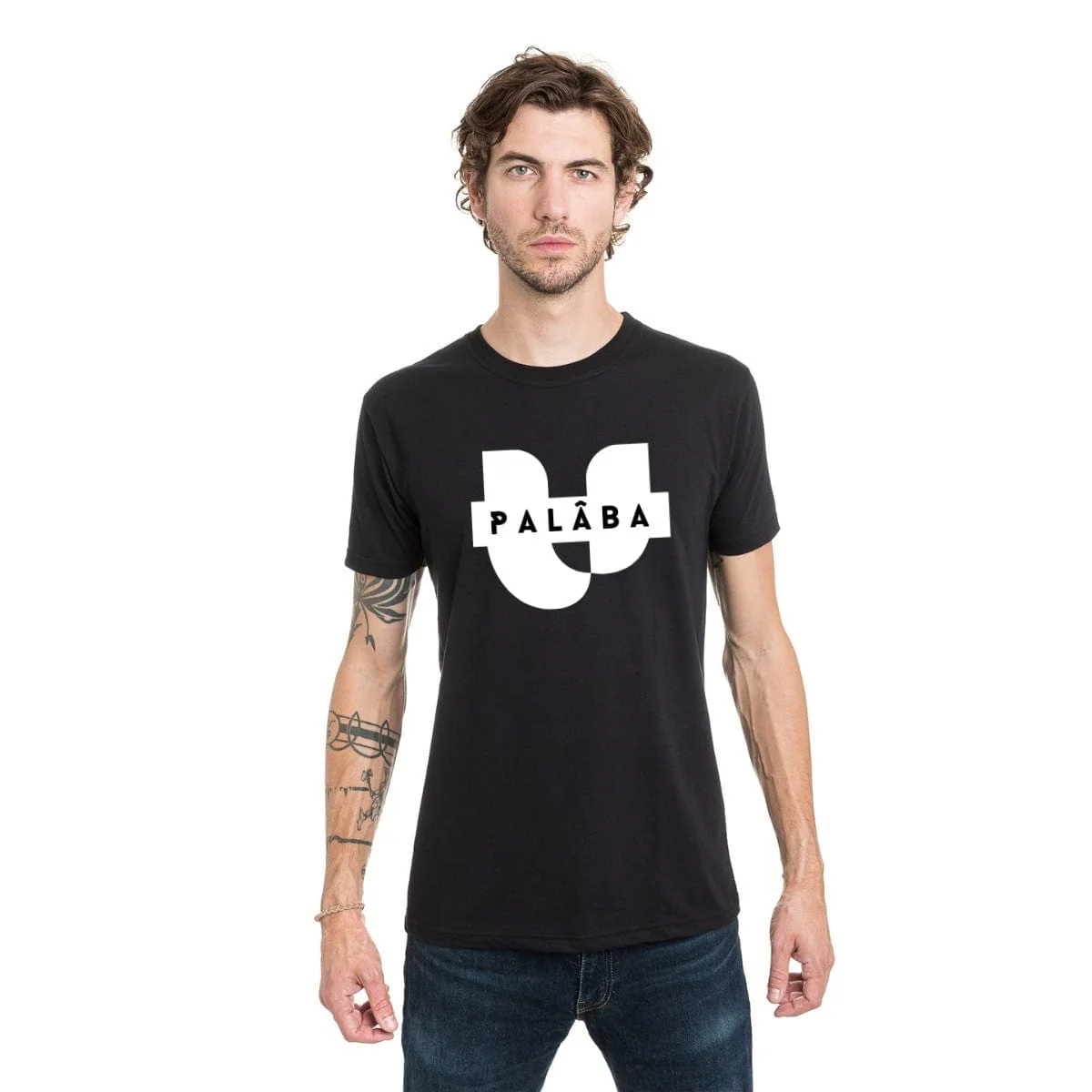 T-shirt Homme Noir - La Signature - Image 3